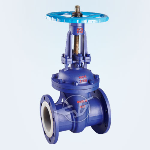 Lining fluoride valve