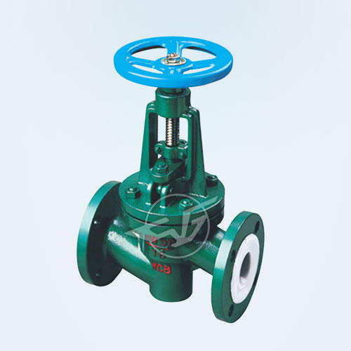 Lined fluorine globe valve 