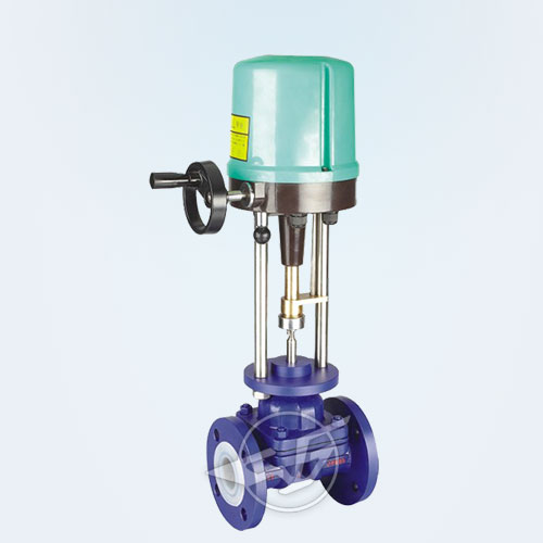 Electric lined diaphragm valve