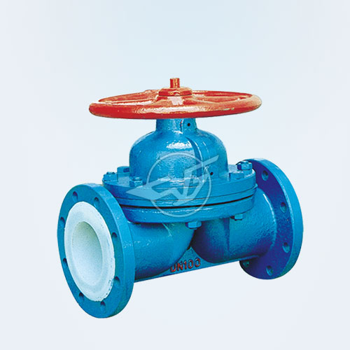 Lined diaphragm valve