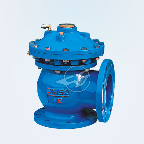 Pneumatic angle fast open mud valve