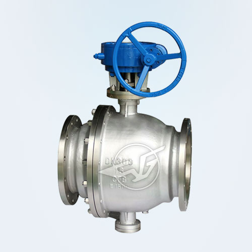 Stainless steel fixed ball valve